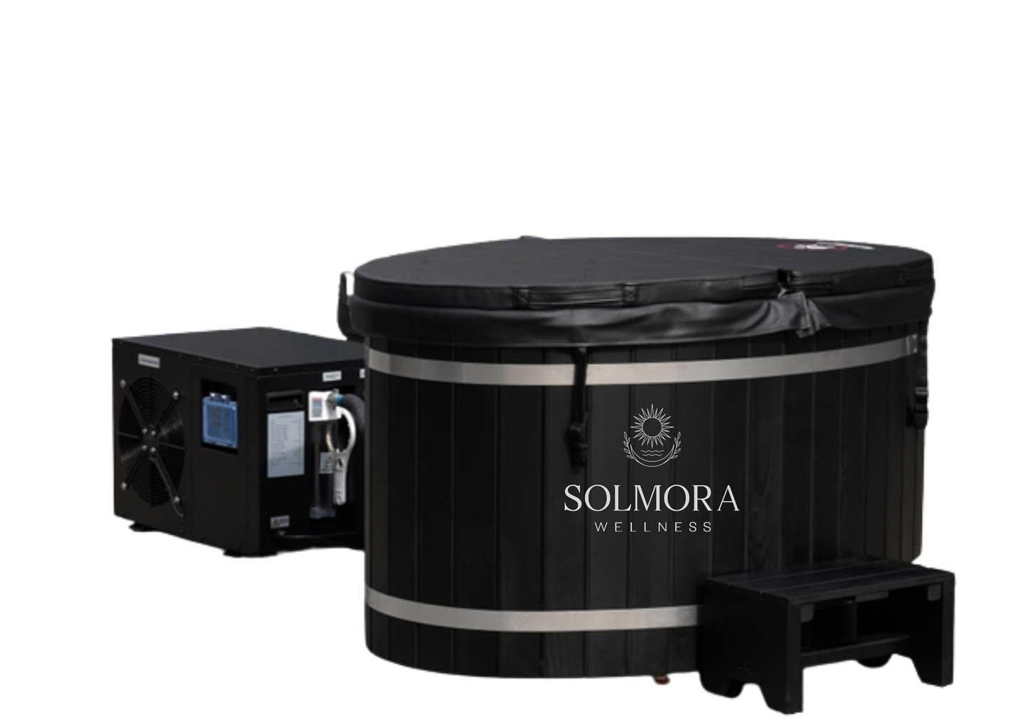 Black Cold Plunge Pool (Olive Ice Tub