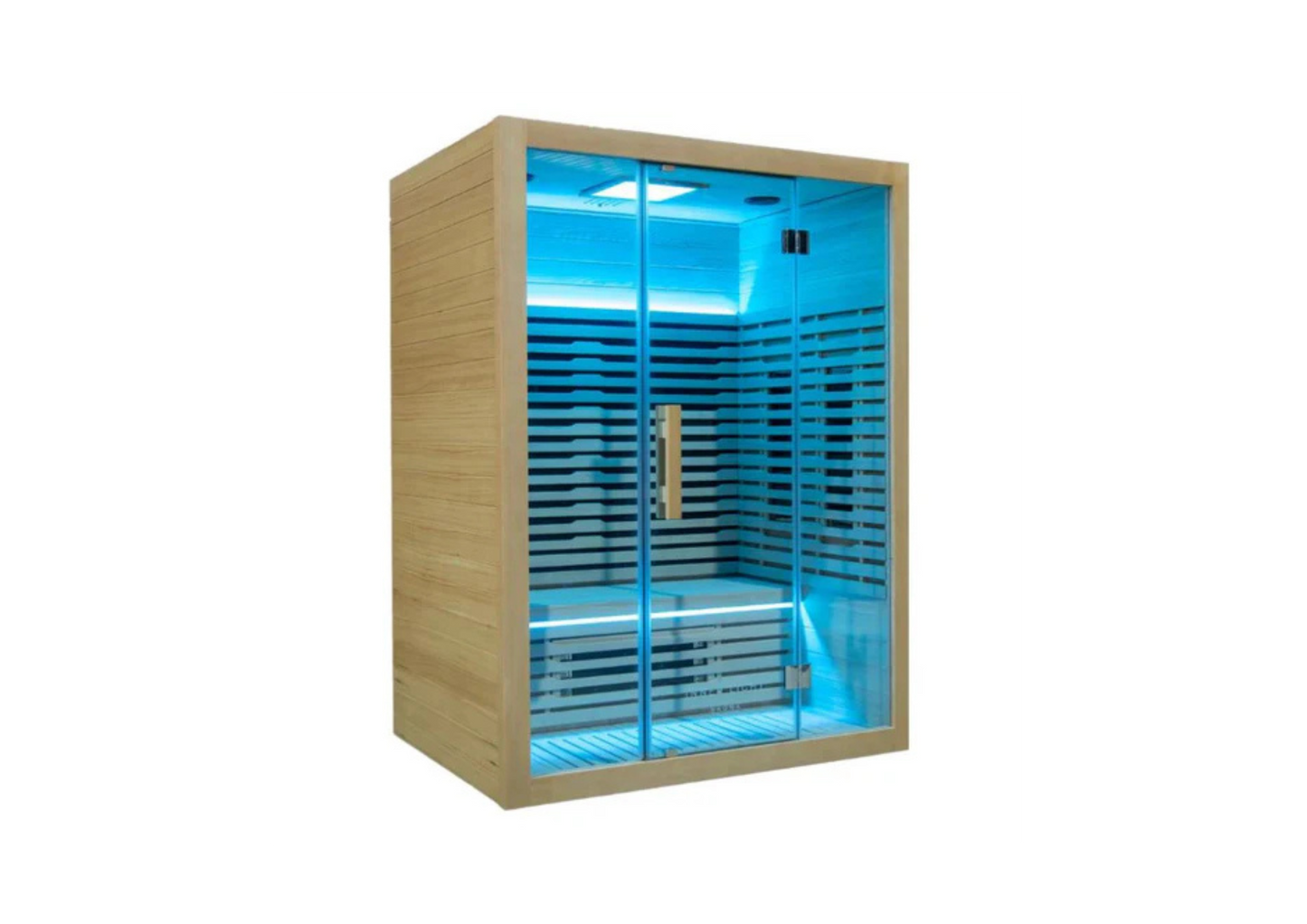Indoor infrared saunas