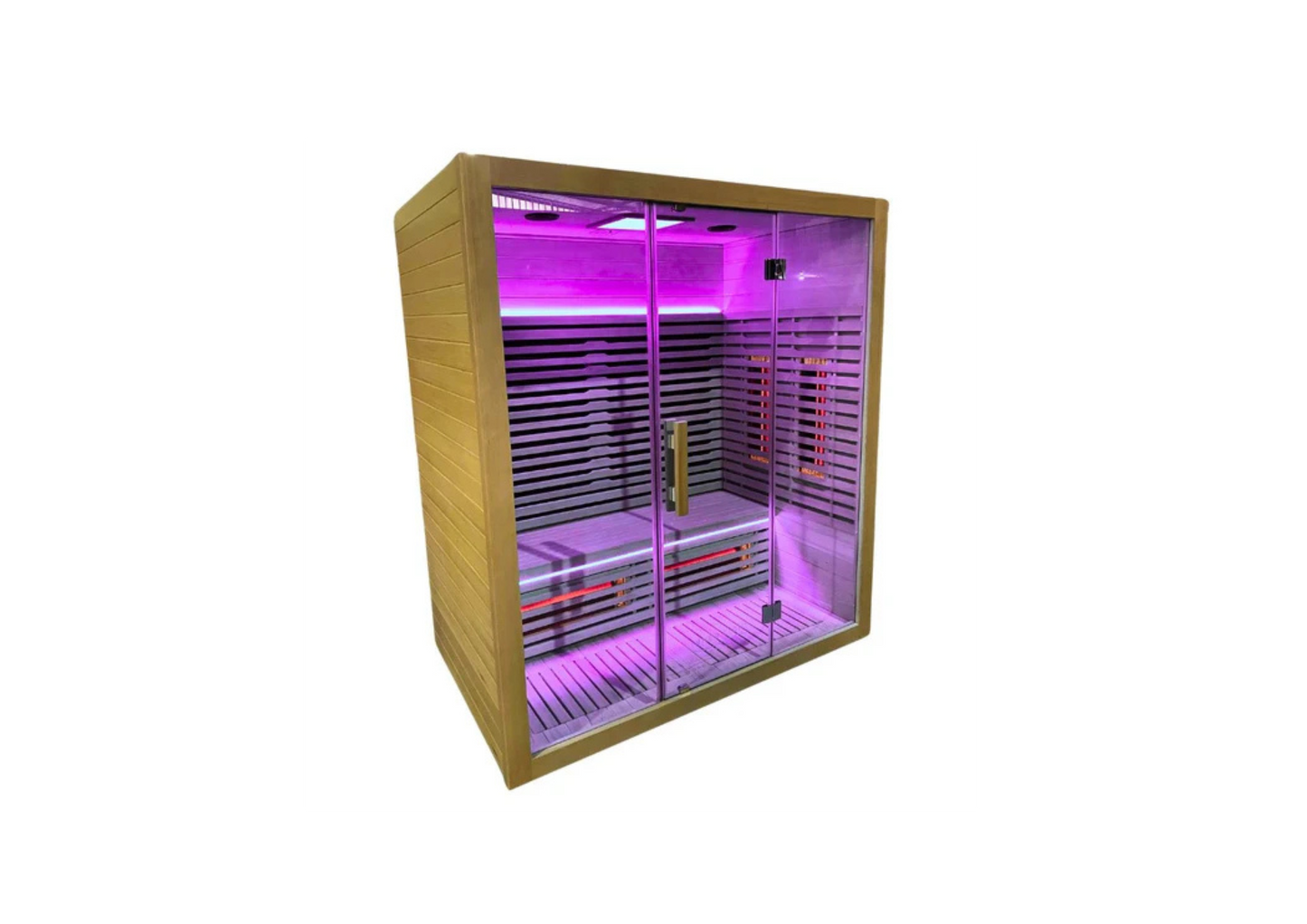Indoor infrared saunas