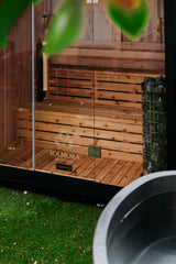 6 Person Contrast Therapy Bundle —  Sauna + Ice Bath