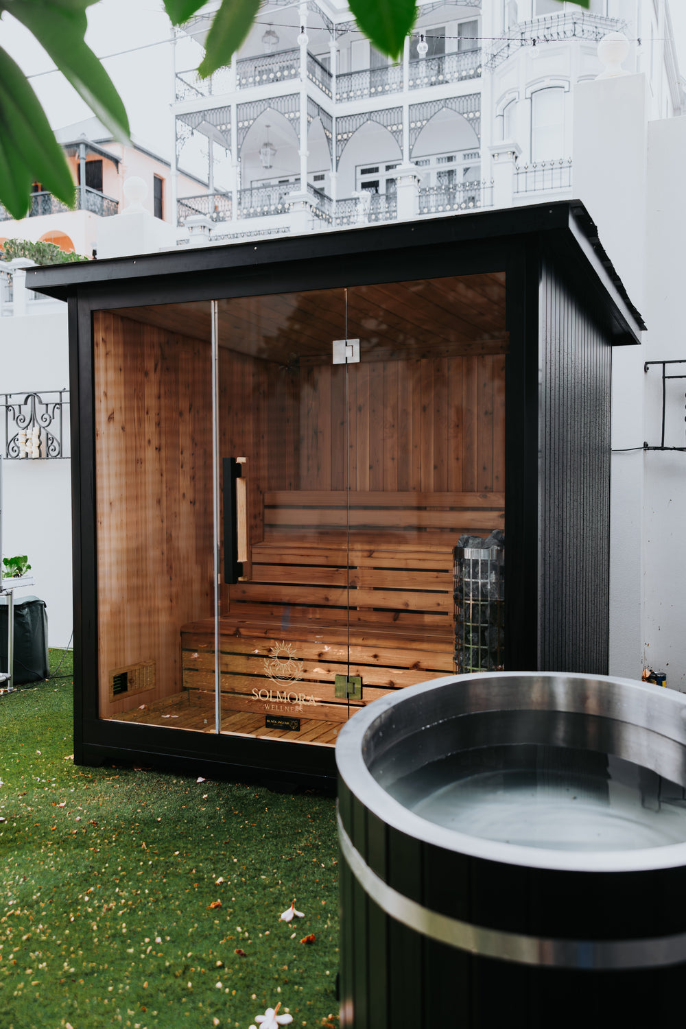 6 Person Contrast Therapy Bundle —  Sauna + Ice Bath