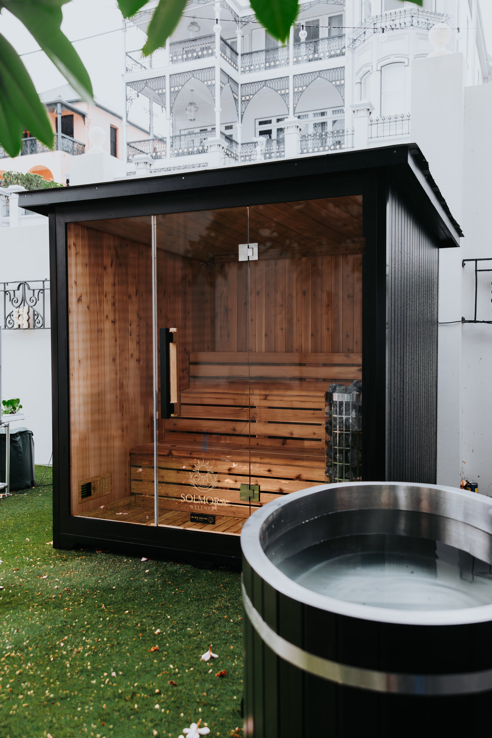 6 Person Contrast Therapy Bundle —  Sauna + Ice Bath