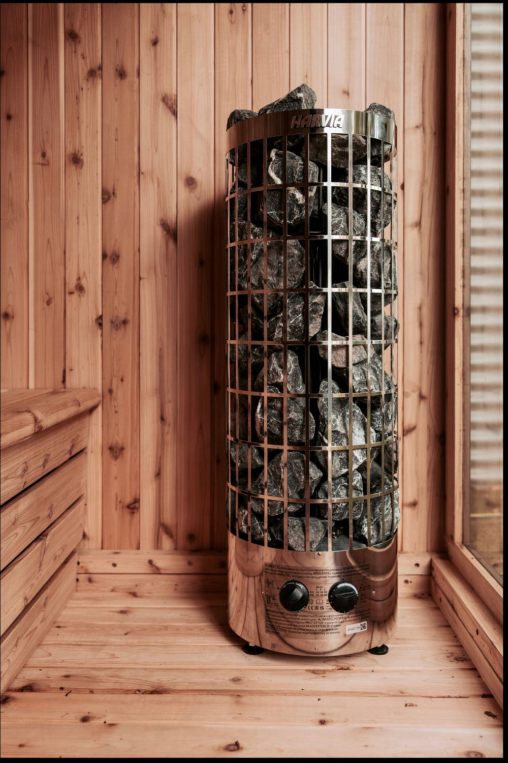 6 Person Black Jaguar Edition Outdoor Traditional Sauna