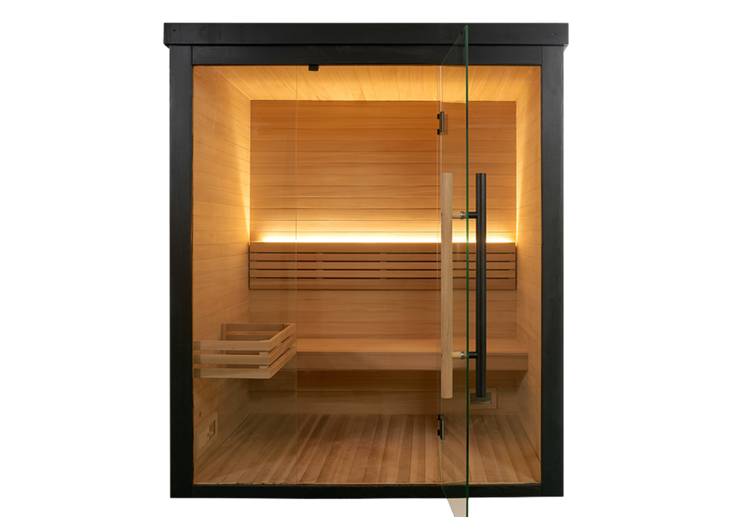 Black Outdoor Traditional Sauna