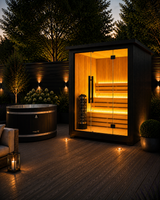 4 Person Contrast Therapy Bundle —  Sauna + Ice Bath