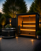 6 Person Contrast Therapy Bundle —  Sauna + Ice Bath
