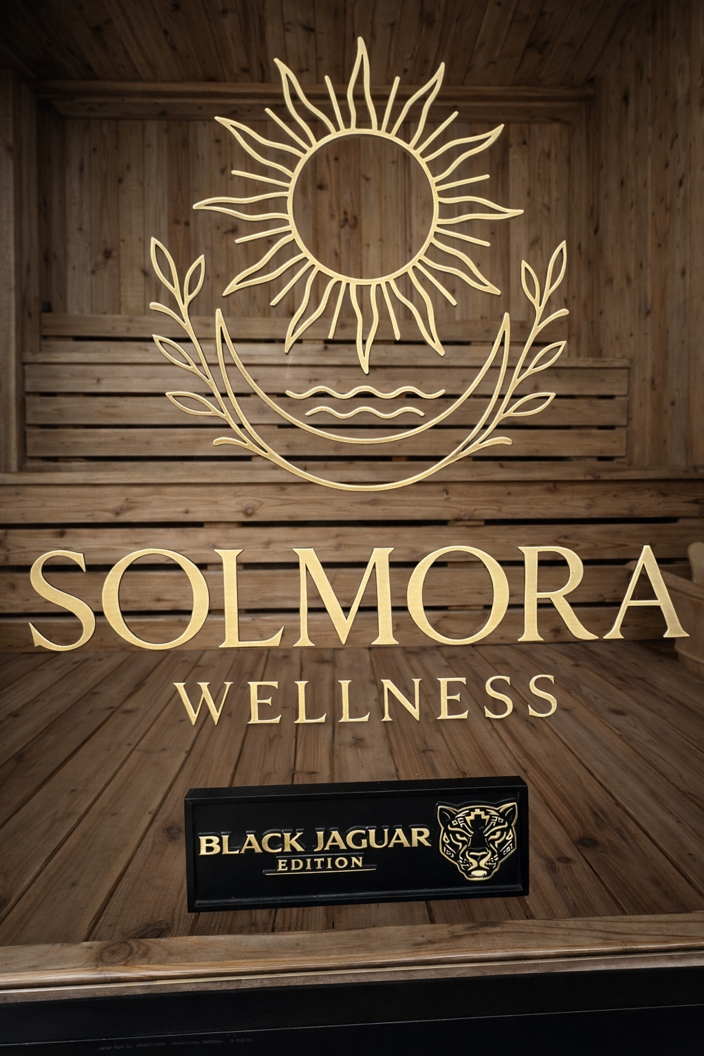 Black Outdoor Traditional Sauna