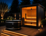 6 Person Contrast Therapy Bundle —  Sauna + Ice Bath